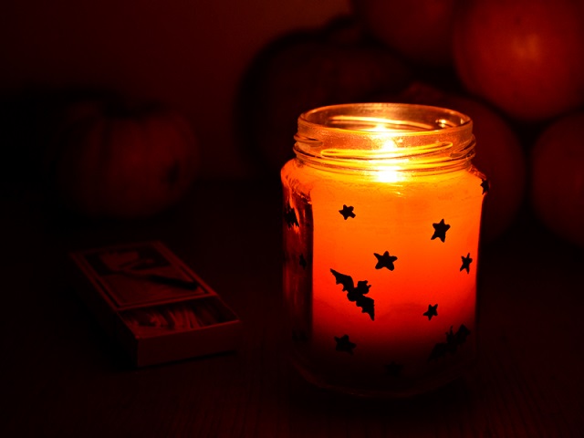 halloween-candela-personalizzata
