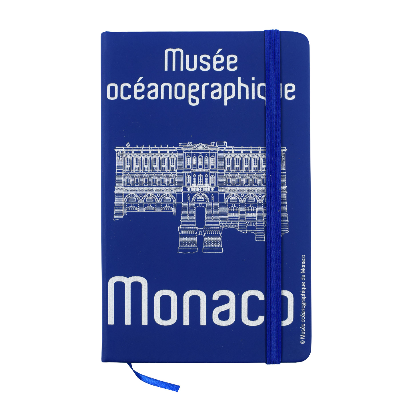Agenda personalizzata con palazzo del Museo Oceanografico di Monaco
