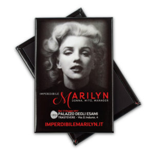 Magnete personalizzato per "Imperdibile Marylin"