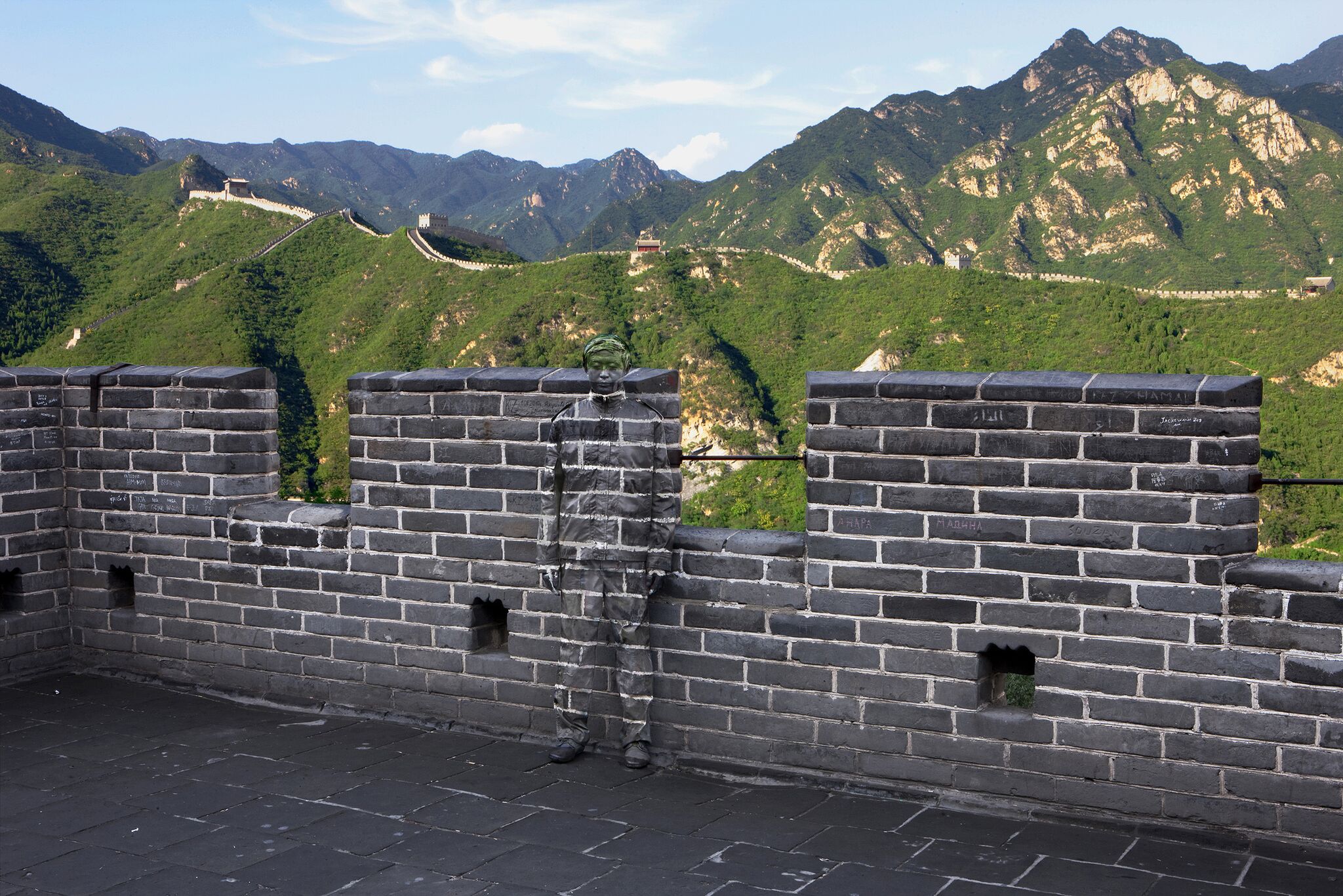 Great Wall - Liu Bolin