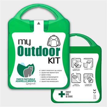 Kit Primo Soccorso outdoor - contiene tutto il necessario per le emergenze durante le vostre giornate all'aria aperta