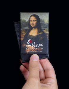 Magnete "Gioconda" per Da Vinci Experience