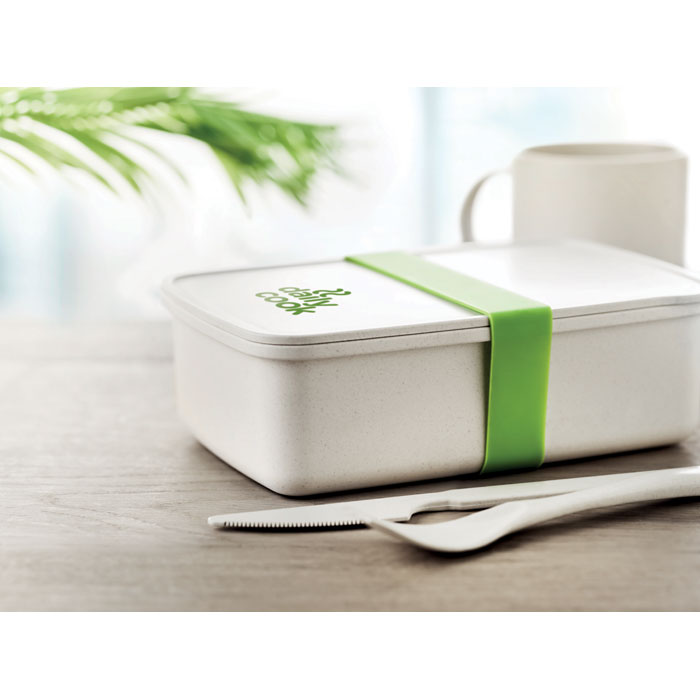 Contenitore pranzo ecologico personalizzato con logo - DUELLE