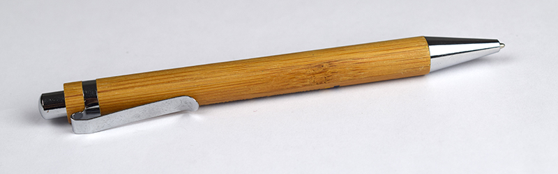 penna personalizzata in bambù